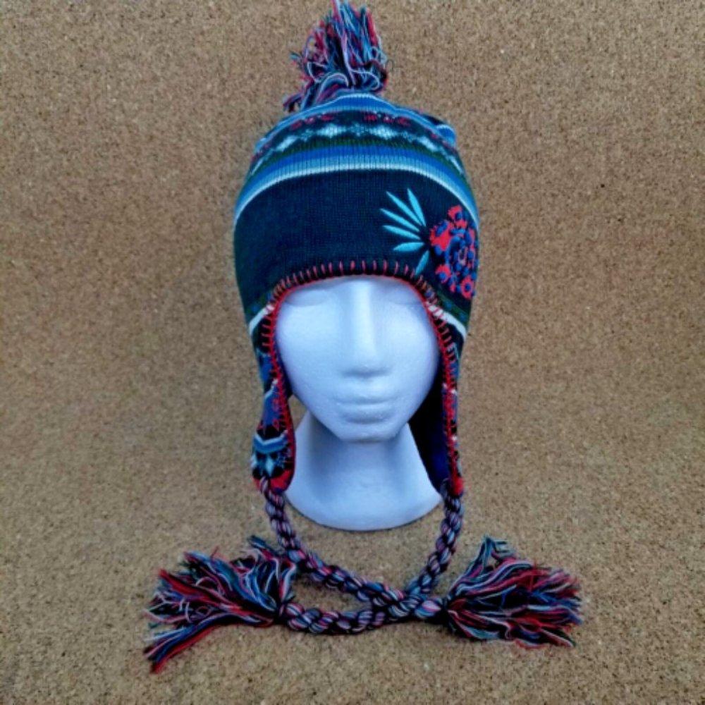 Smartwool 100% Merino Wool Nordic Hat with Ear Flaps Unisex ~RARE